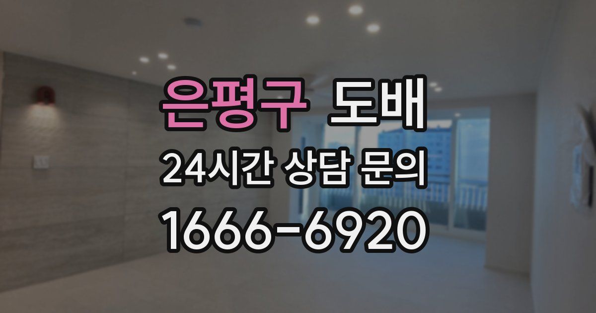 은평구 도배