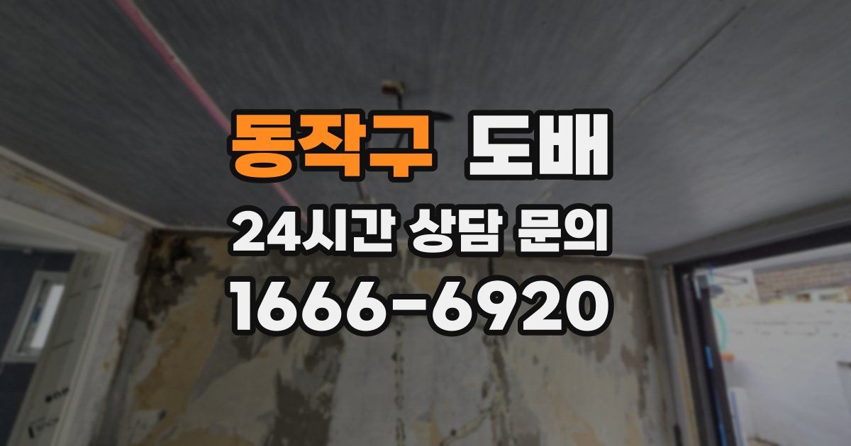 동작구 도배
