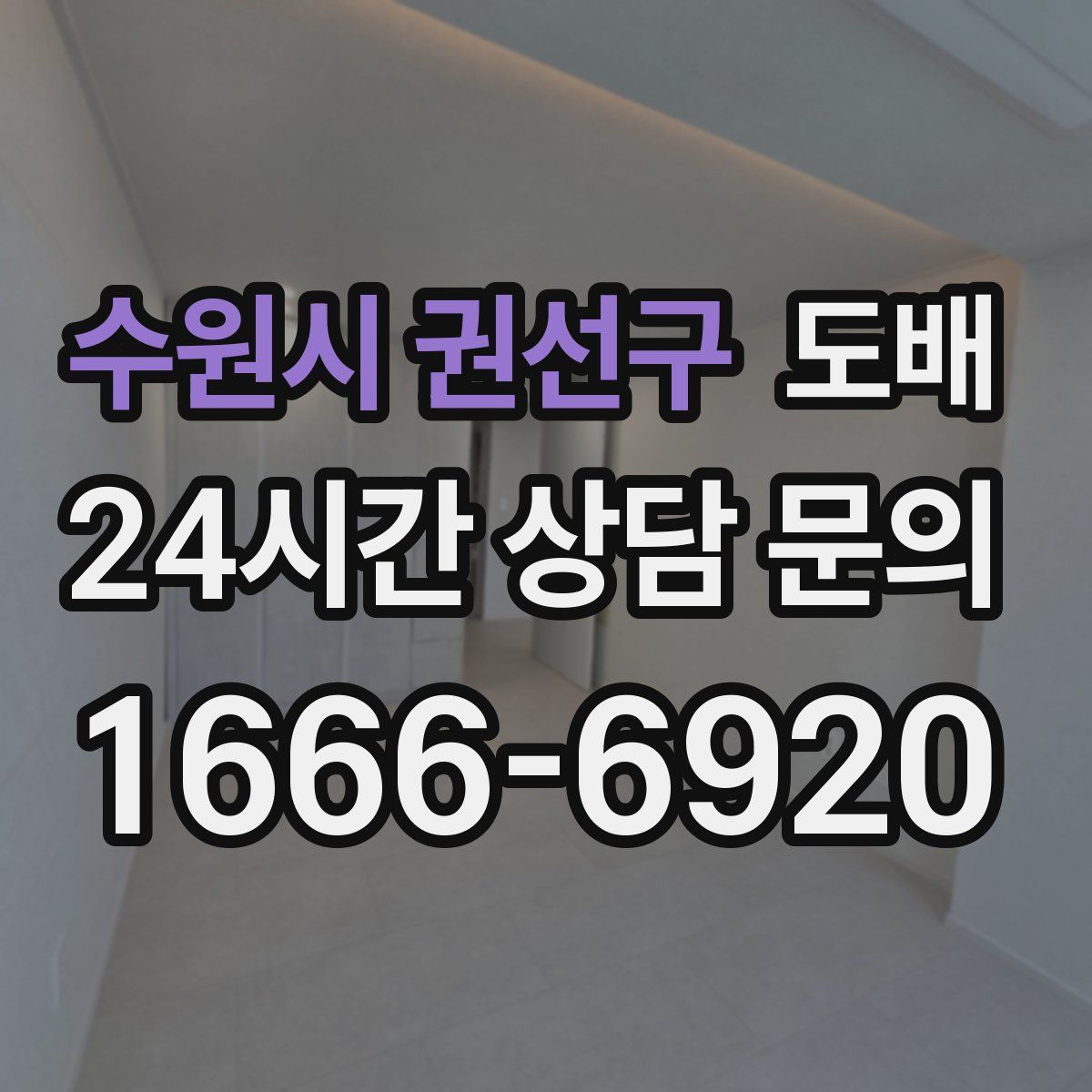 수원시 권선구 도배