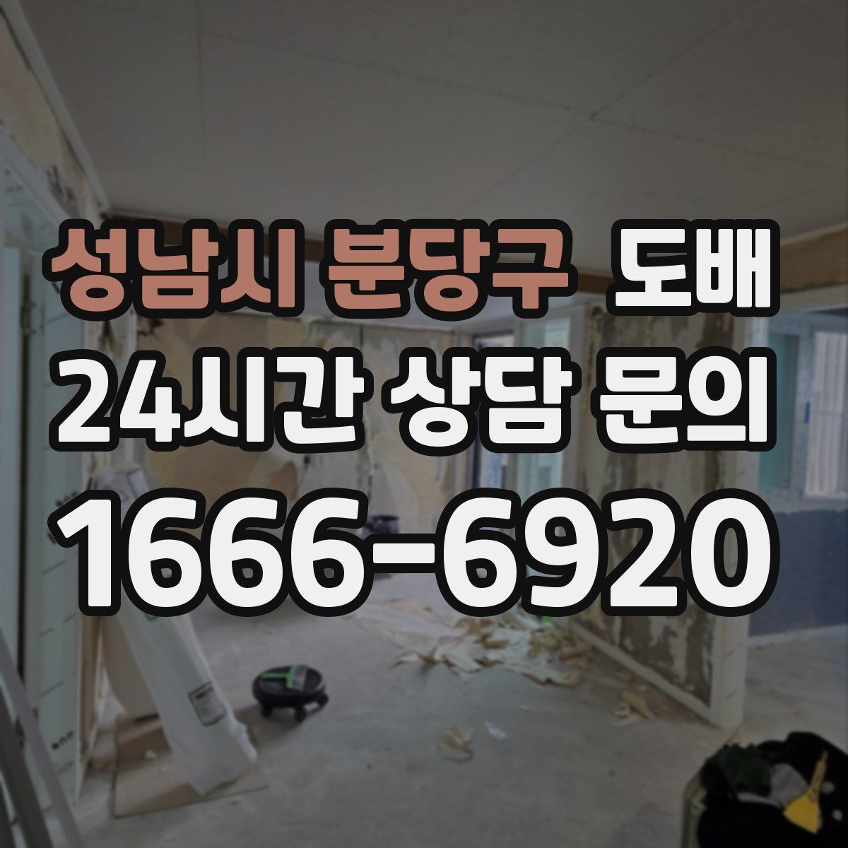 성남시 분당구 도배