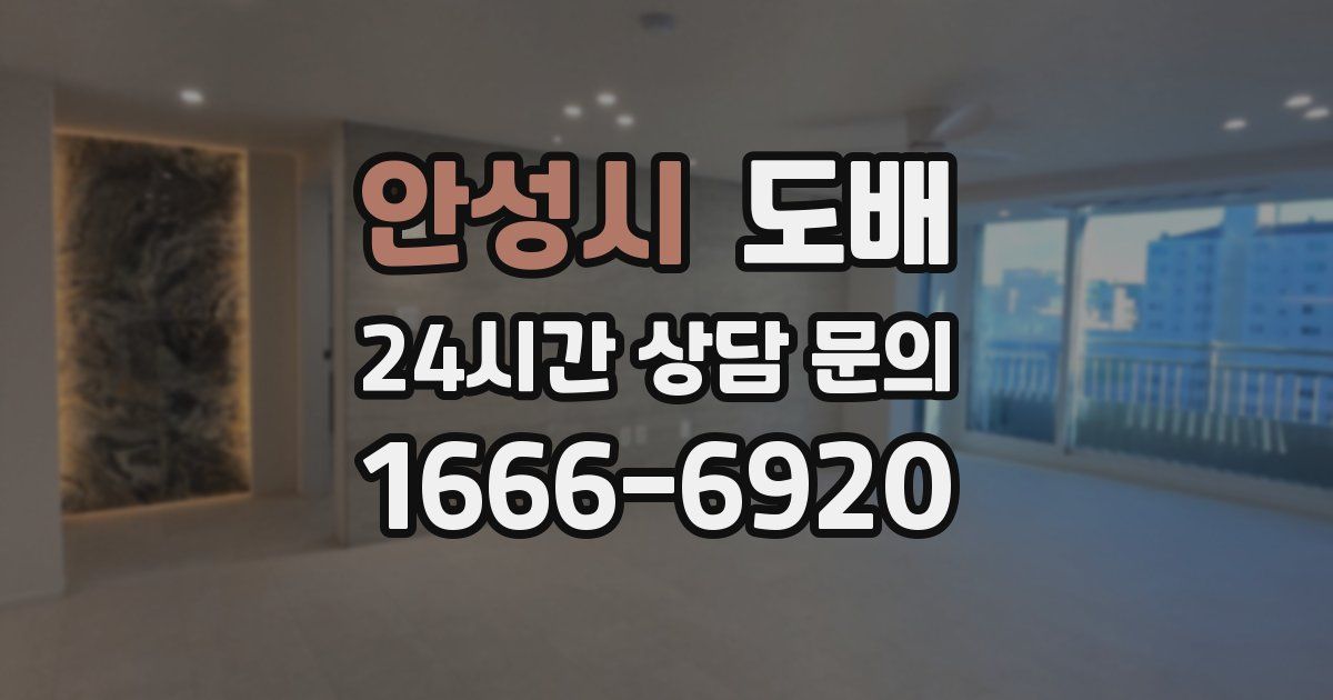 안성시 도배