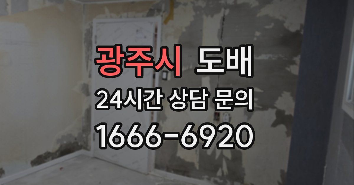 광주시 도배