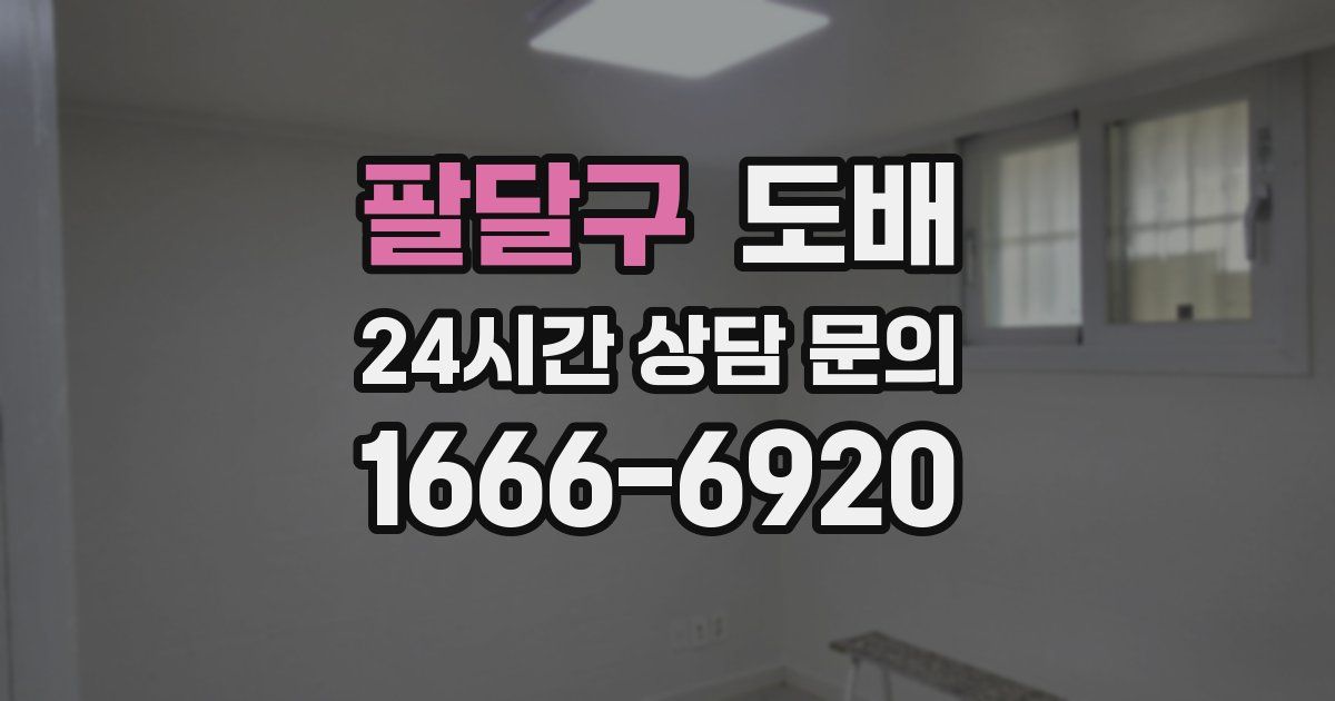 팔달구 도배