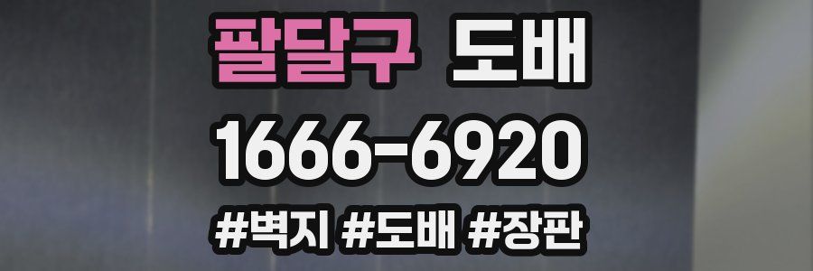 팔달구 도배
