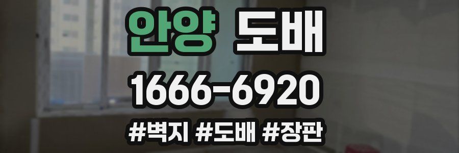 안양 도배