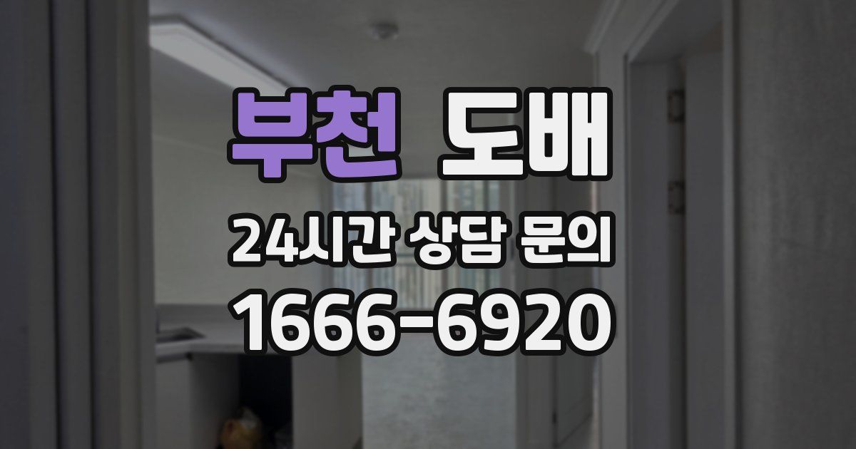 부천 도배