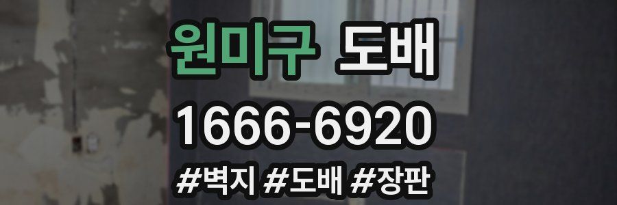원미구 도배