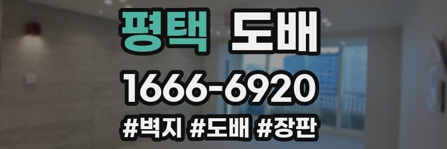 평택 도배