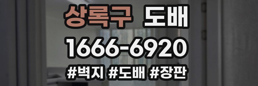 상록구 도배
