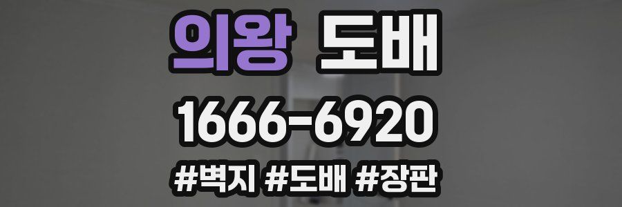 의왕 도배