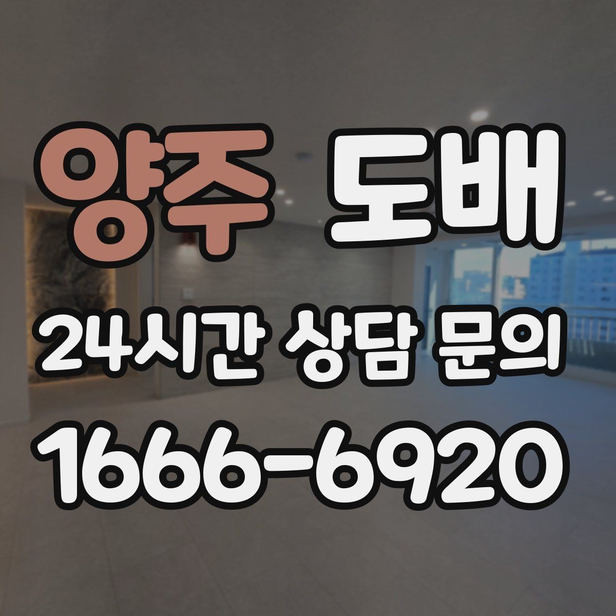 양주 도배 색상 고를 때 참고할 기준