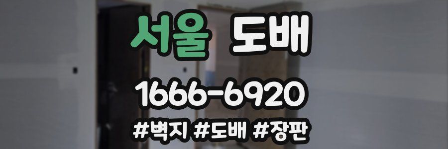 서울 도배
