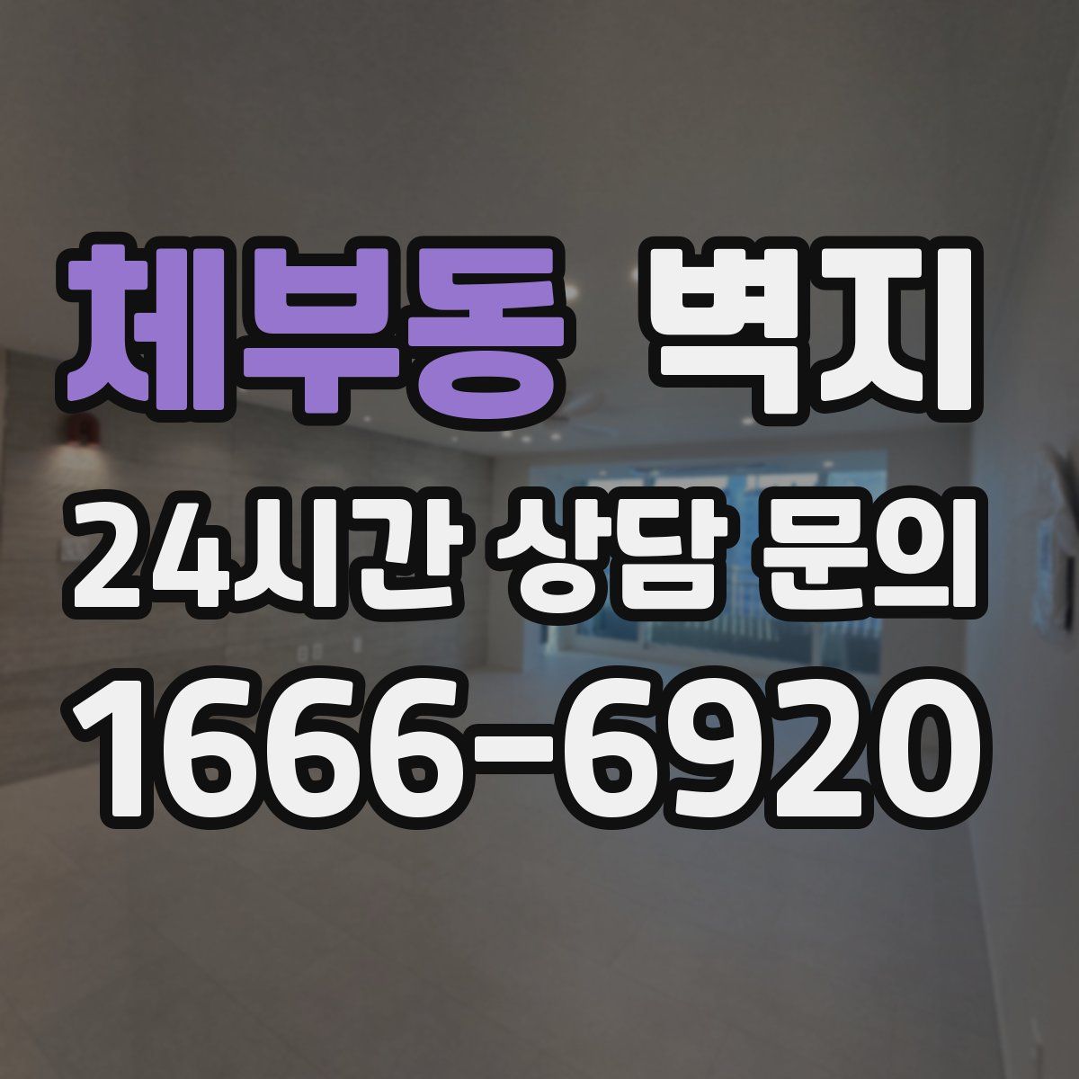 체부동 벽지