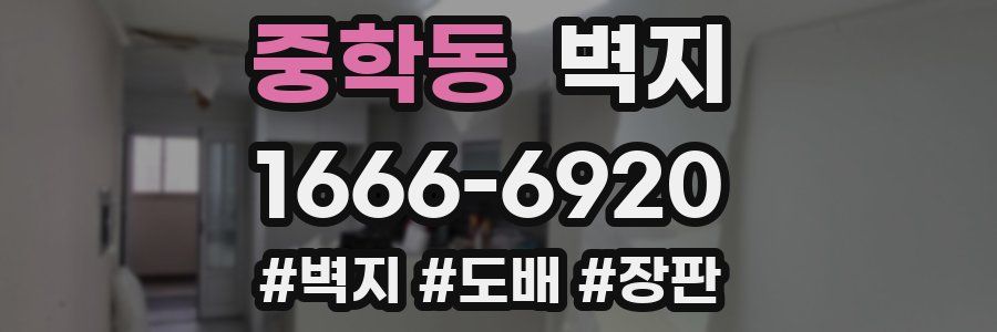 중학동 벽지