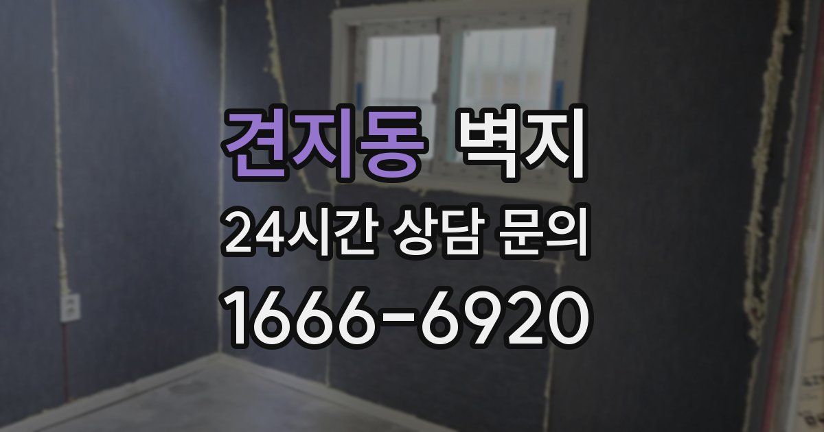 견지동 벽지
