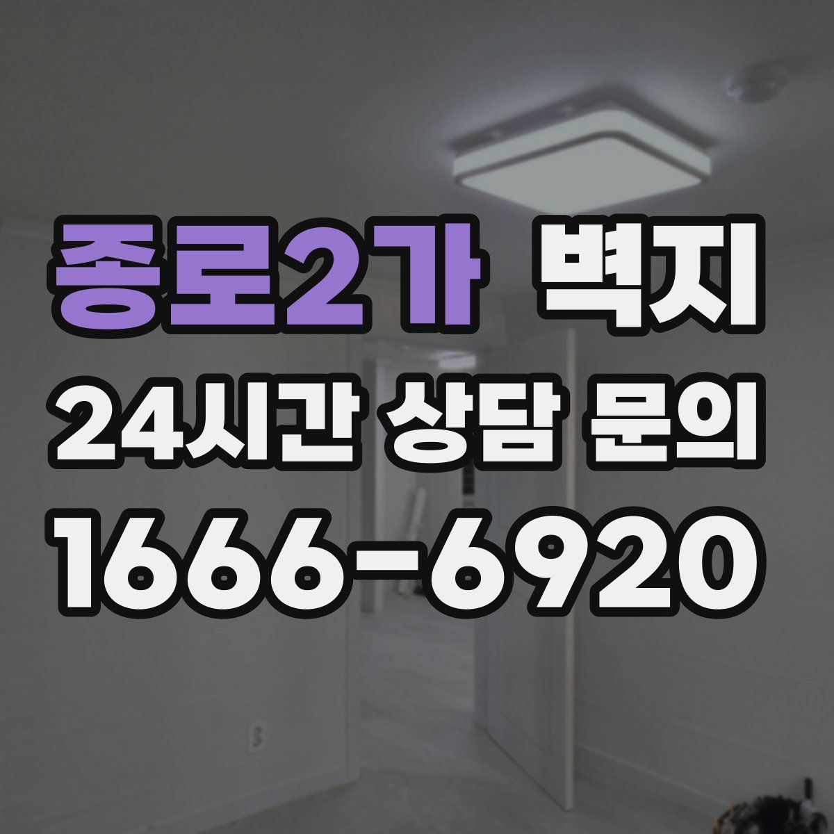 종로2가 벽지