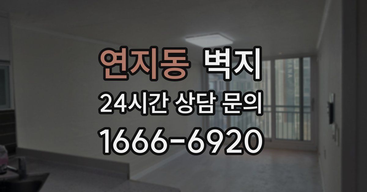 연지동 벽지