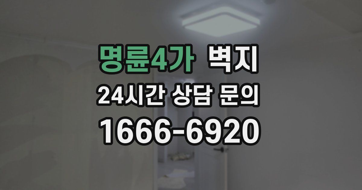 명륜4가 벽지