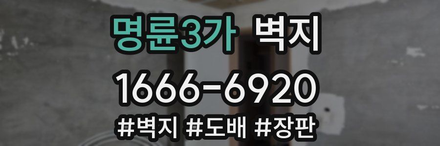 명륜3가 벽지