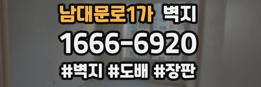 남대문로1가 벽지