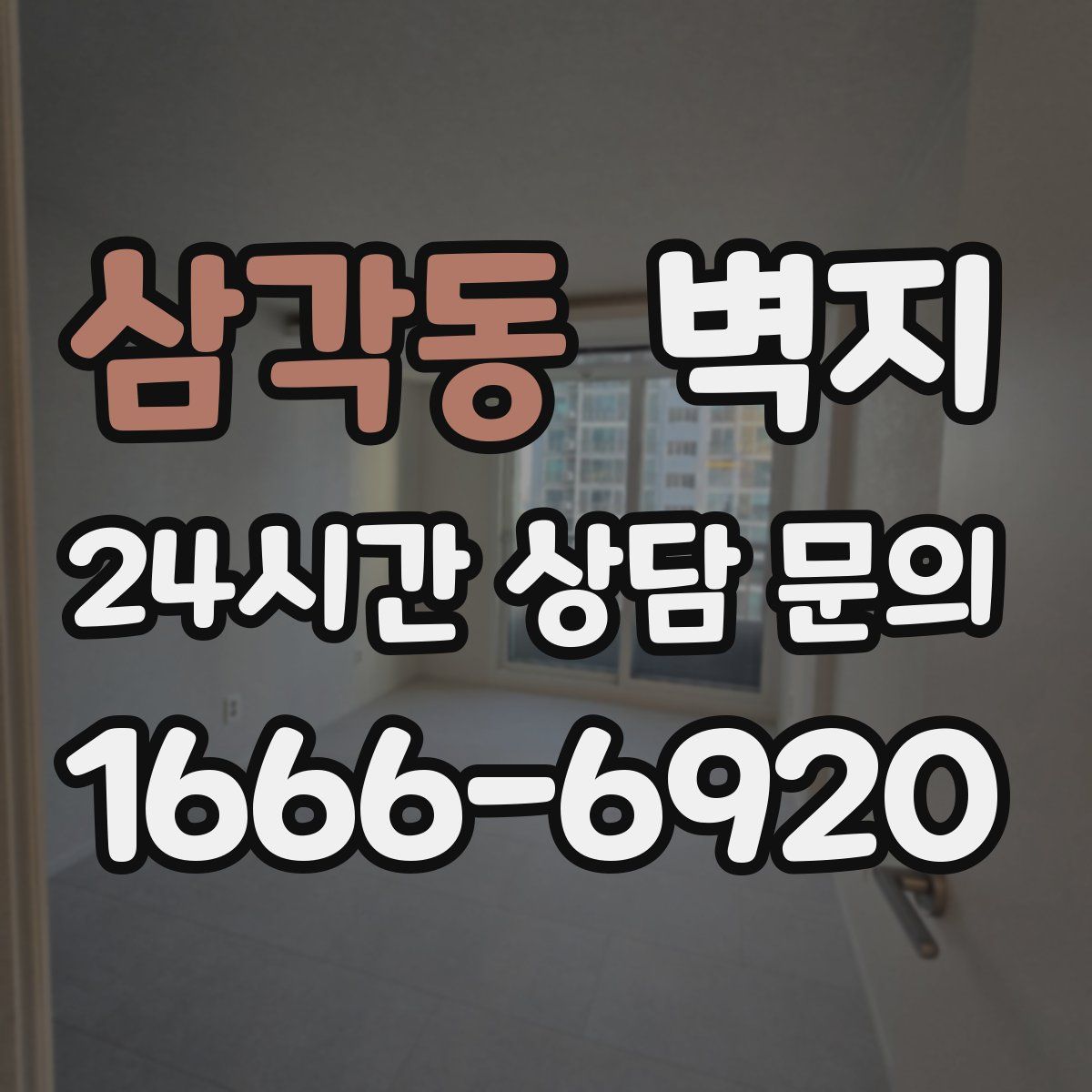 삼각동 벽지