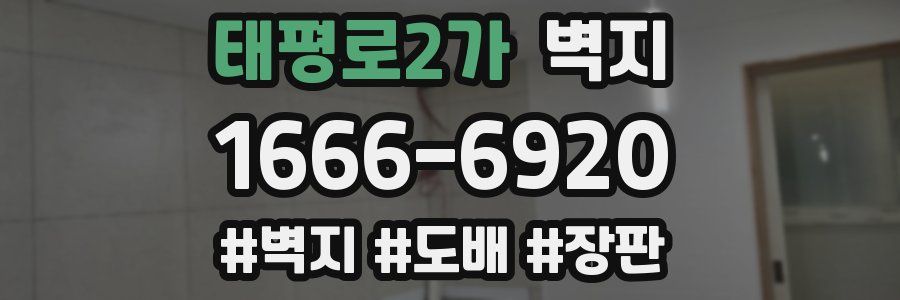 태평로2가 벽지