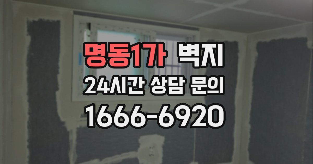 명동1가 벽지