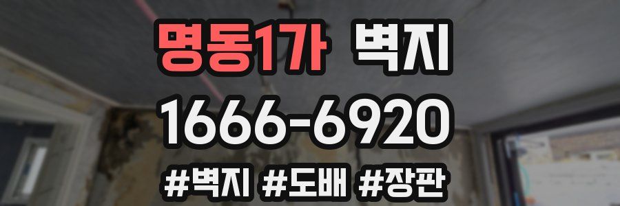 명동1가 벽지