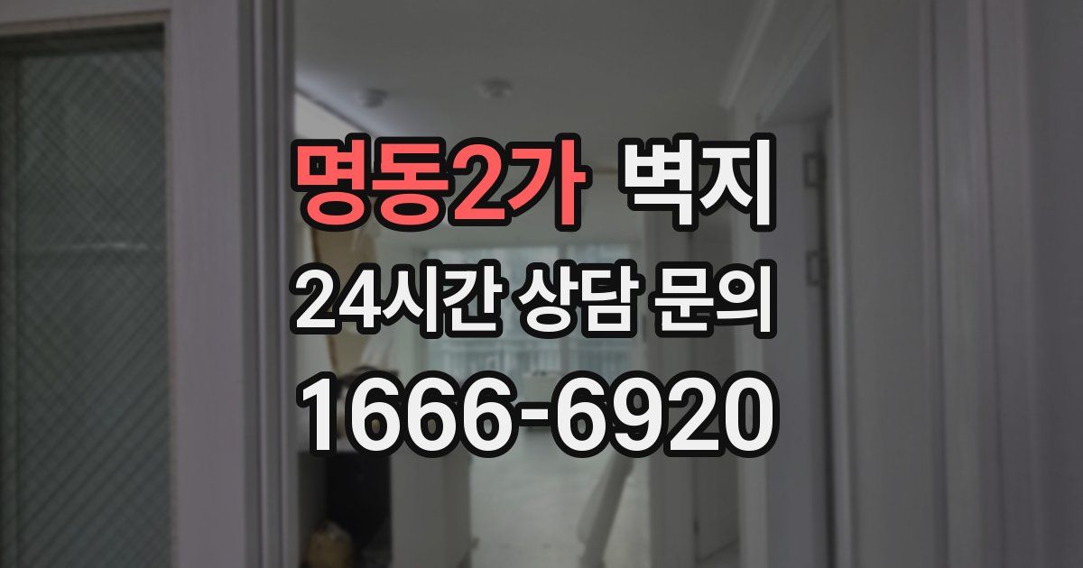 명동2가 벽지