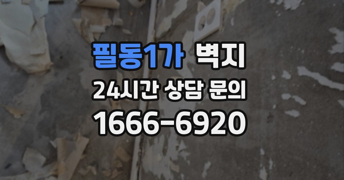 필동1가 벽지