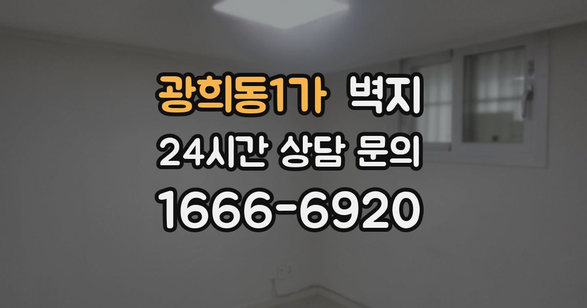 광희동1가 벽지