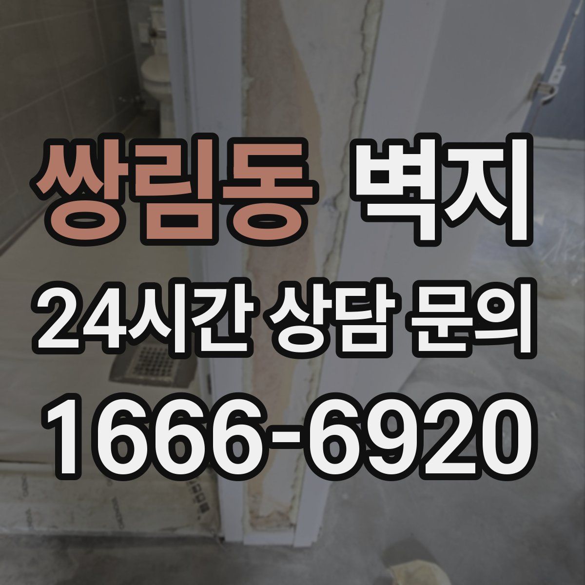 쌍림동 벽지