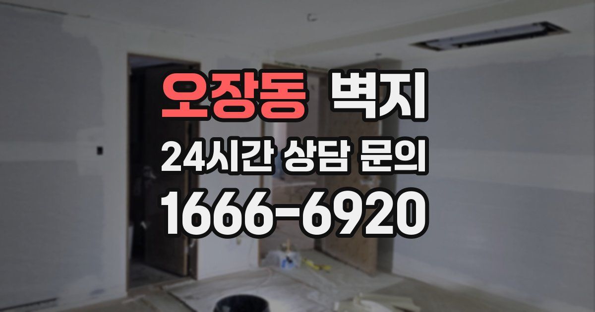 오장동 벽지