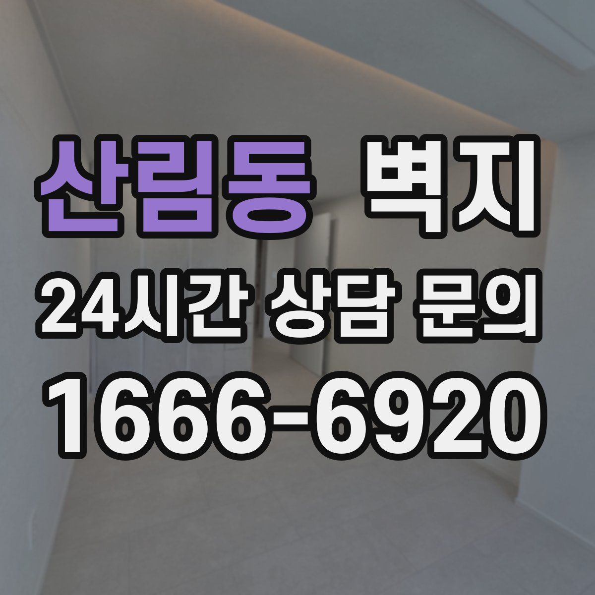 산림동 벽지