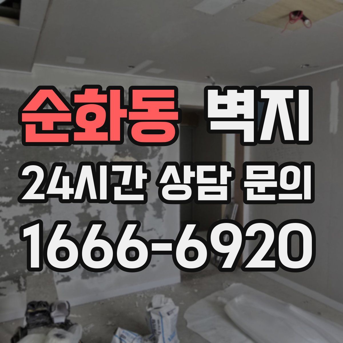 순화동 벽지