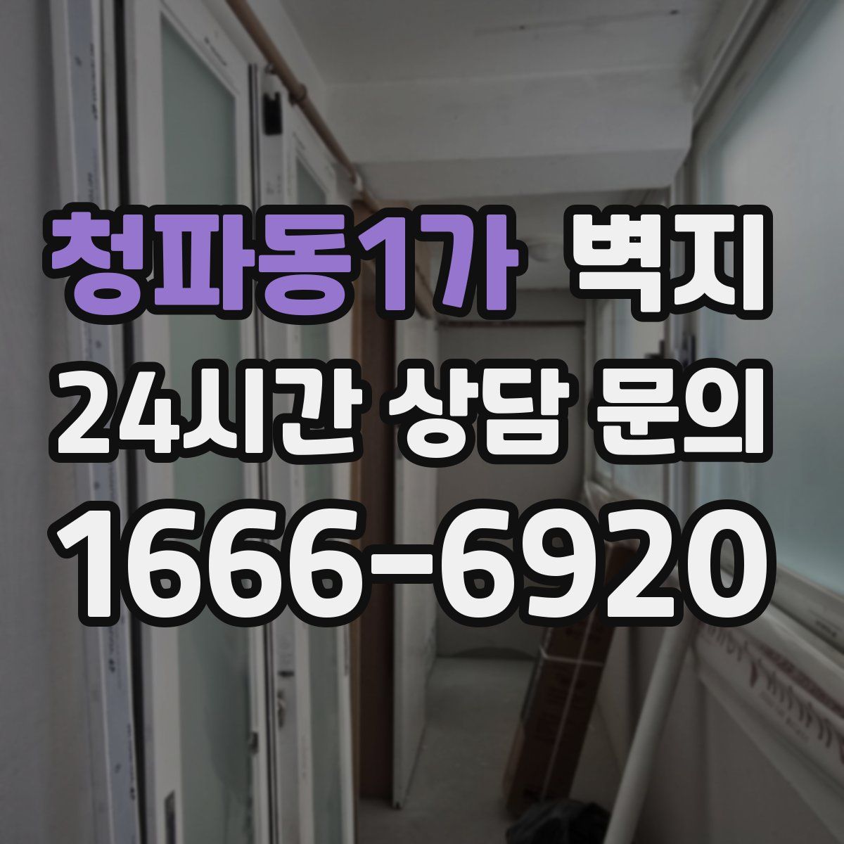 청파동1가 벽지