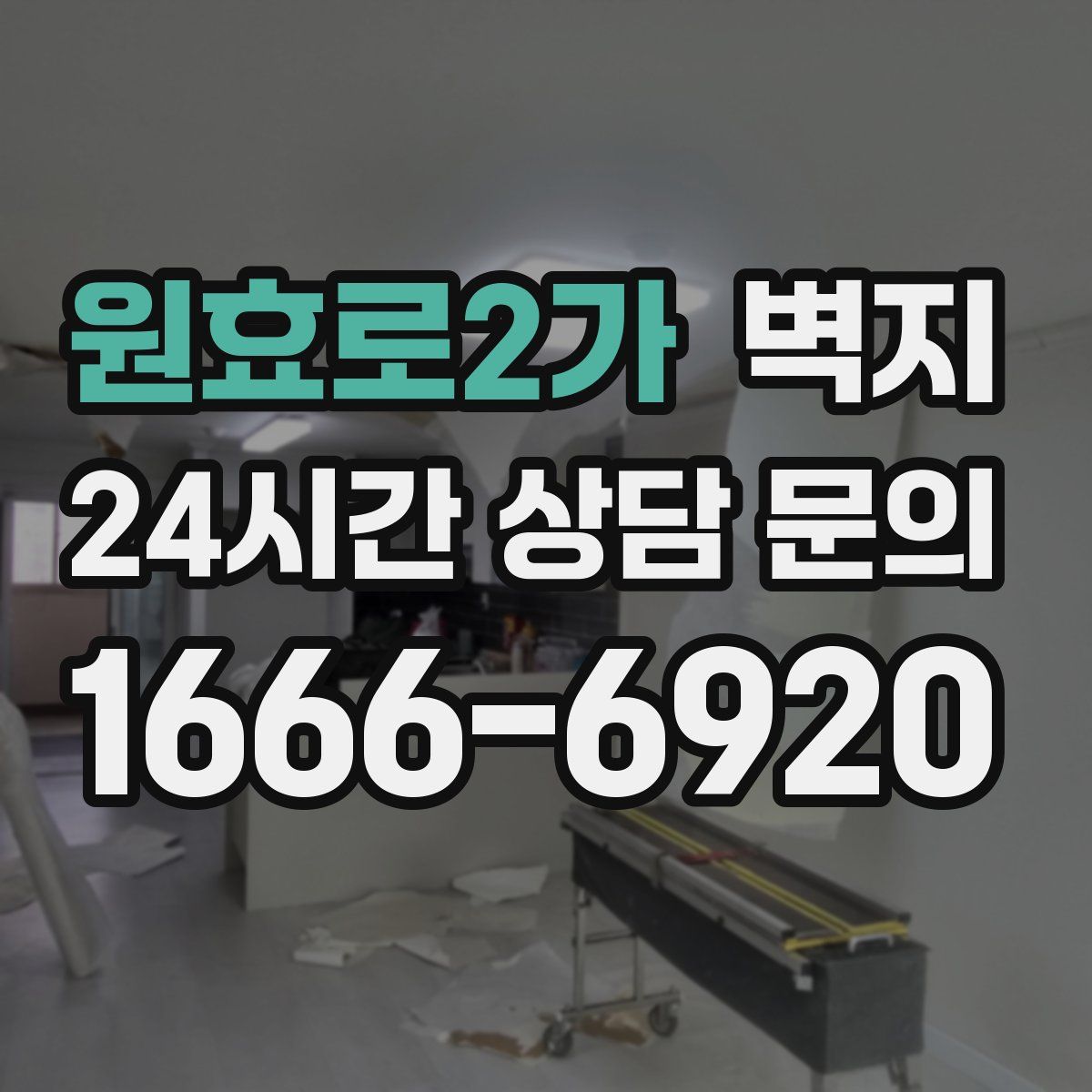 원효로2가 벽지