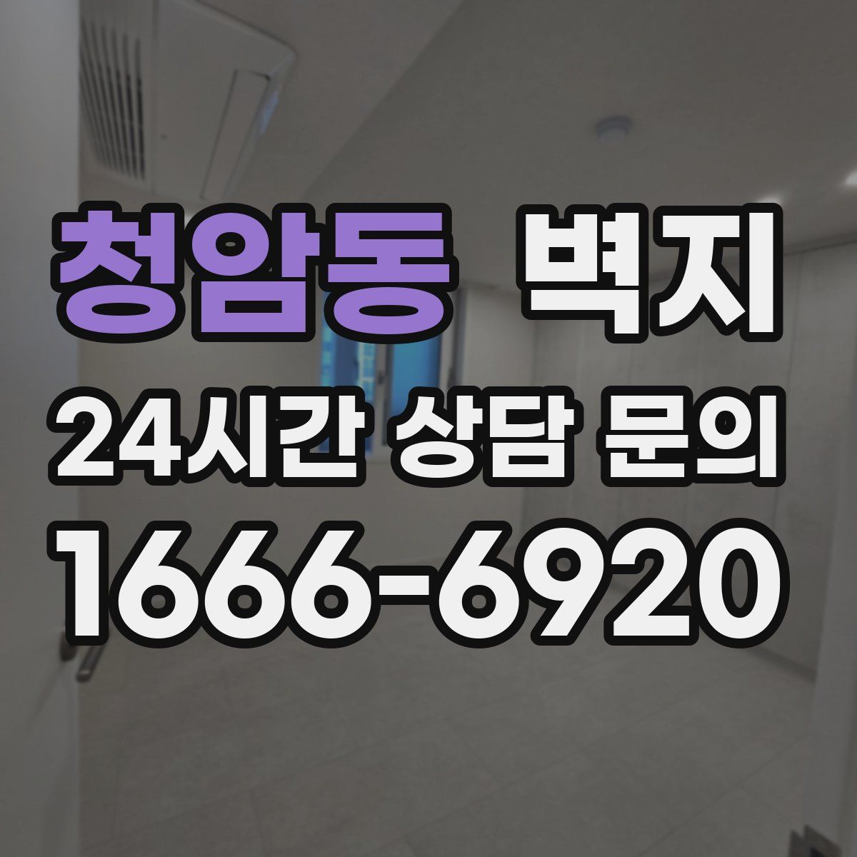 청암동 벽지