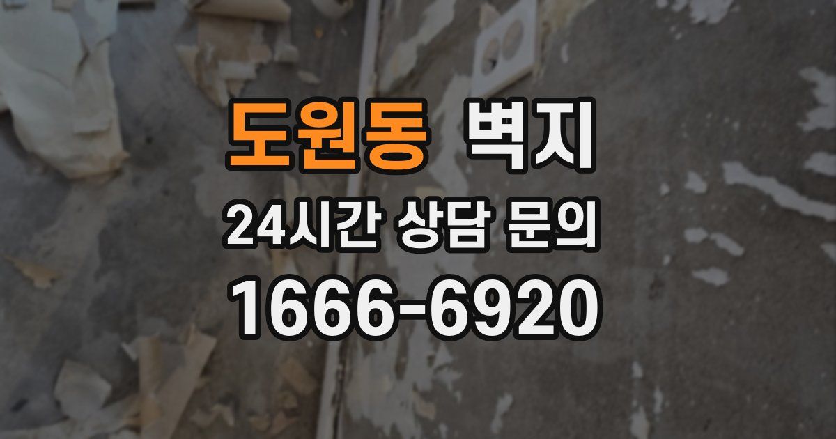 도원동 벽지