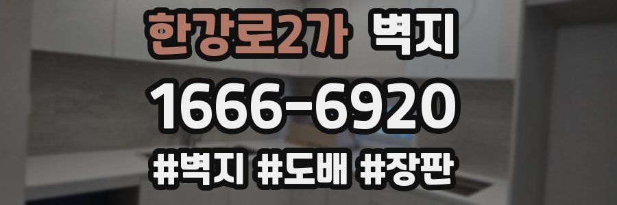 한강로2가 벽지
