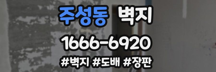주성동 벽지