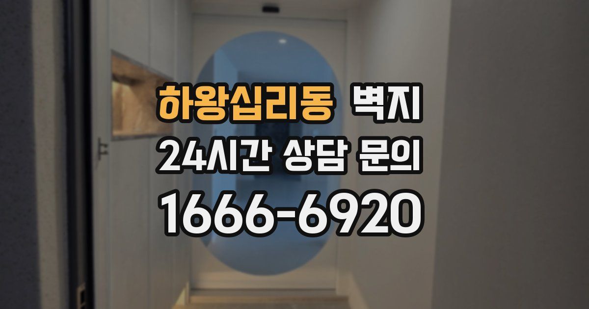 하왕십리동 벽지