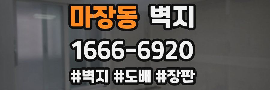 마장동 벽지