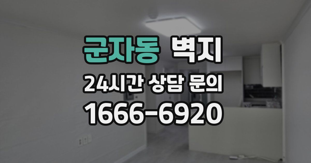 군자동 벽지