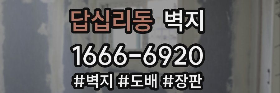 답십리동 벽지