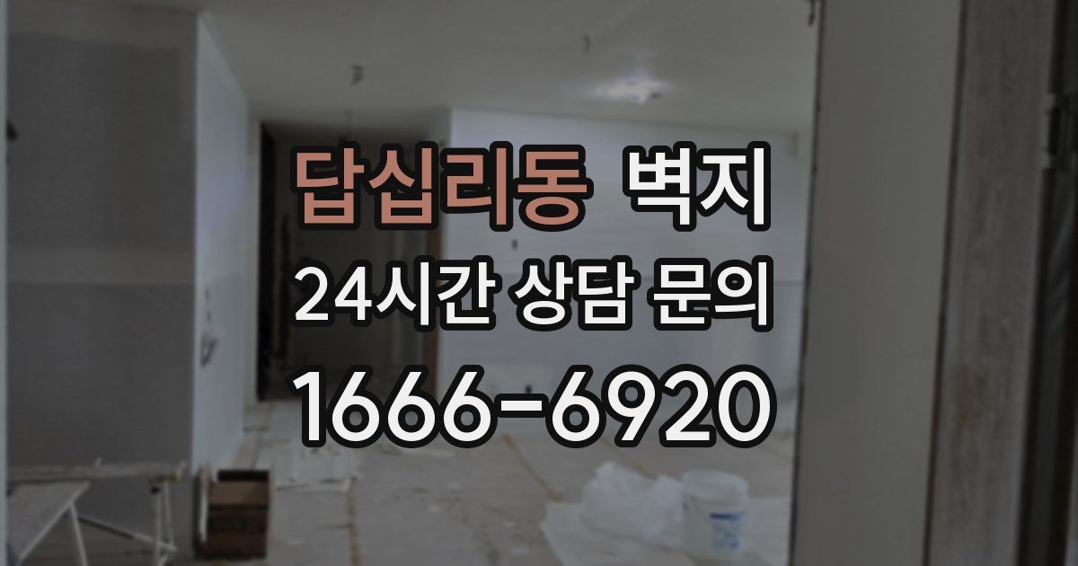 답십리동 벽지