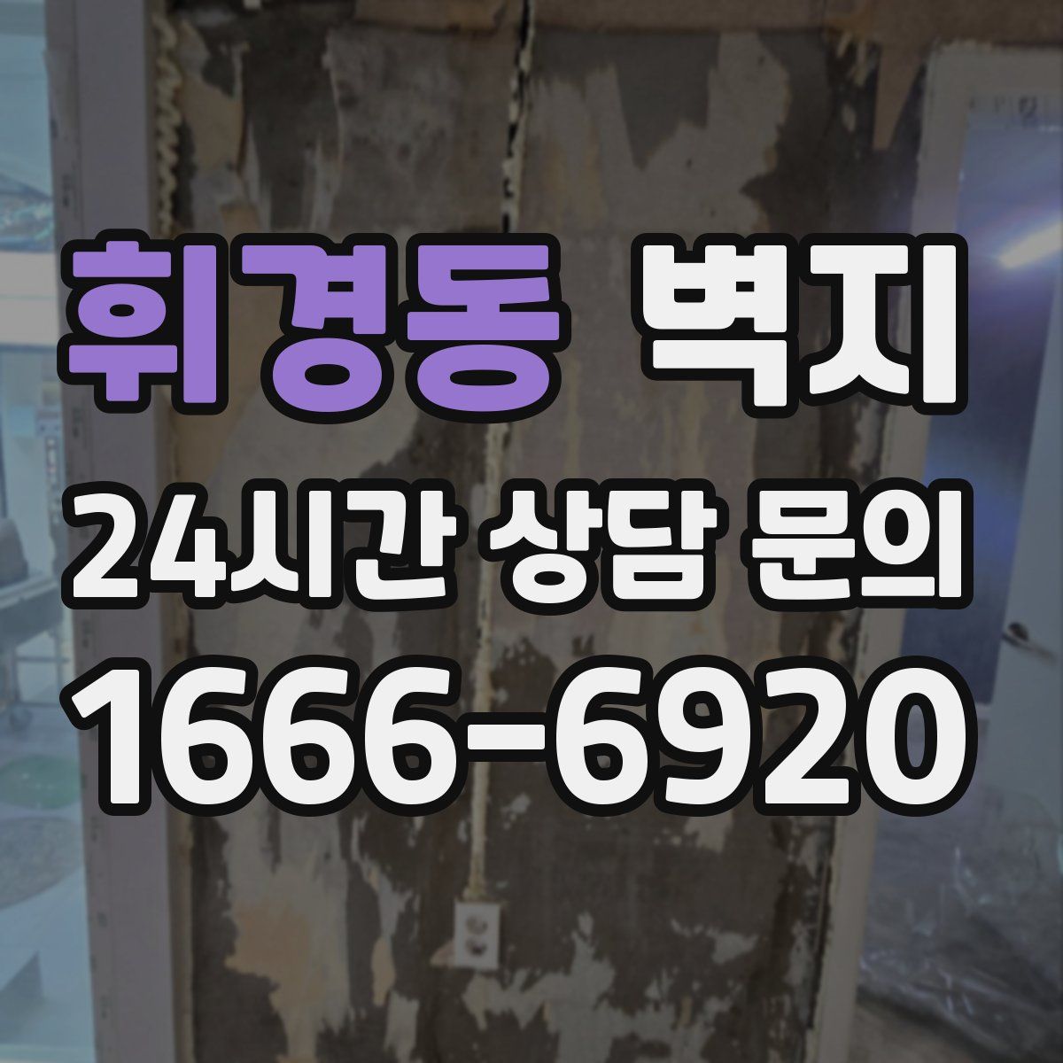 휘경동 벽지