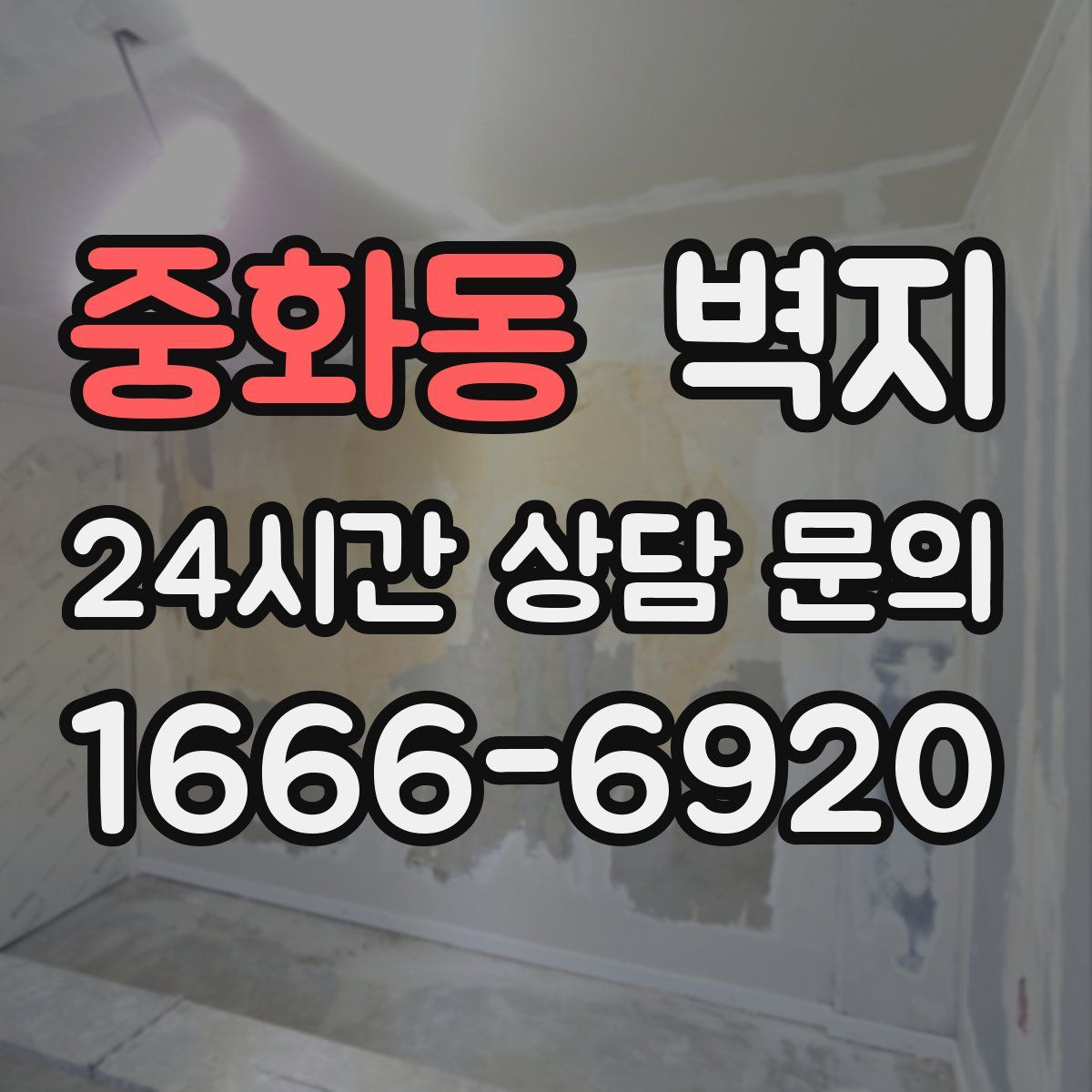 중화동 벽지