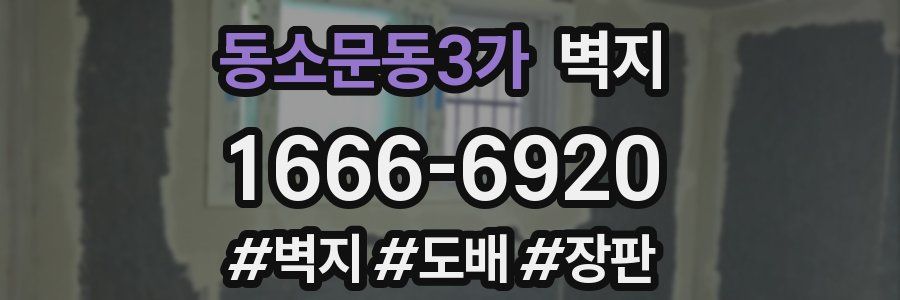 동소문동3가 벽지