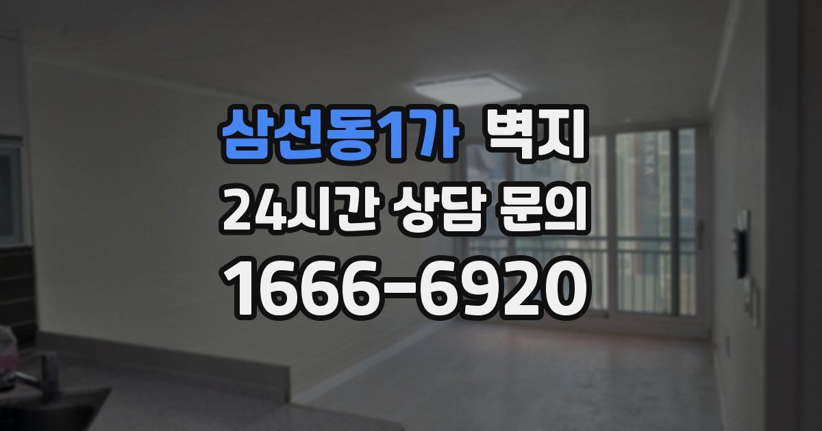 삼선동1가 벽지